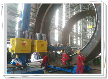 リングを堅くするTのタイプのための二重ヘッド二重ワイヤー溶接マニピュレーターは溶接を見ました