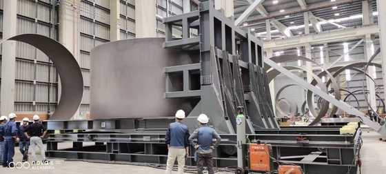 60Tの転覆機 風塔生産ラインの究極の転覆ソリューション