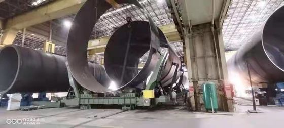 13m沖合いのMonopileのための400T PUの管の溶接のローラー